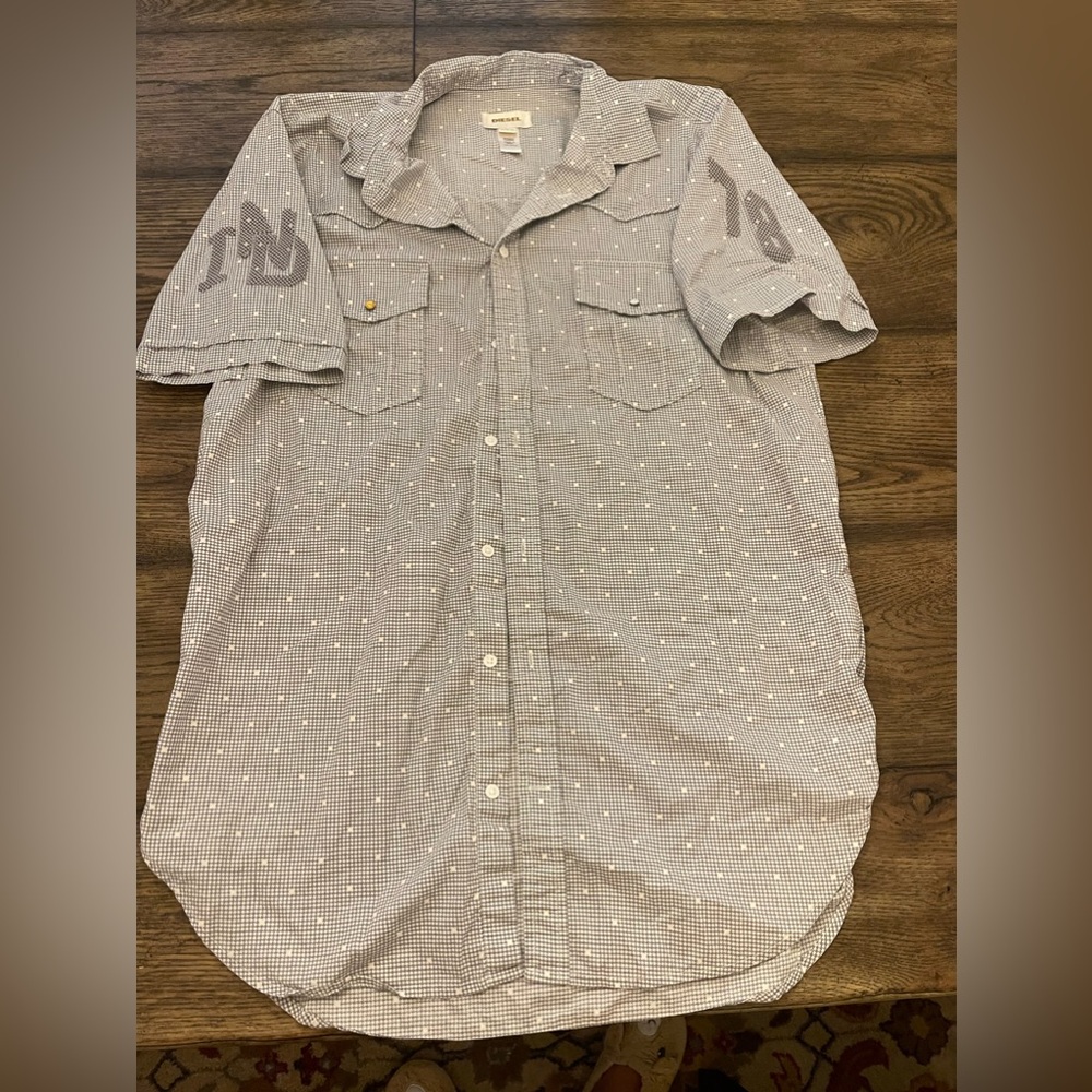 Diesel button up shirt